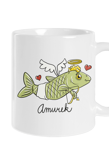 Amurek klasický hrnek White