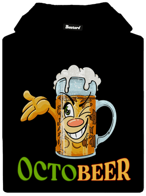 Octobeer pánská mikina klokanka Black