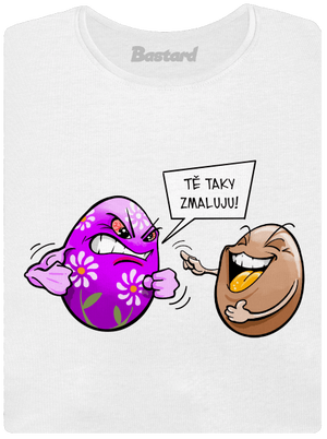 Zmaluju tě dámské tričko s lemem White