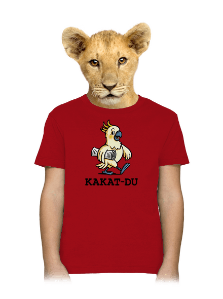 Kakat-du dětské tričko Red