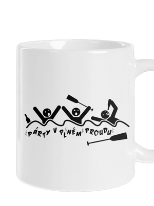 Party v plném proudu klasický hrnek White