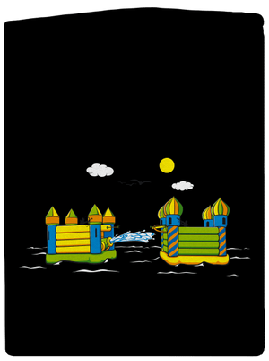 Bitva o hrad dámská mikina na zip Black