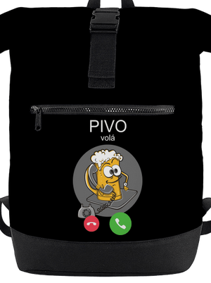 Pivo volá batoh Black