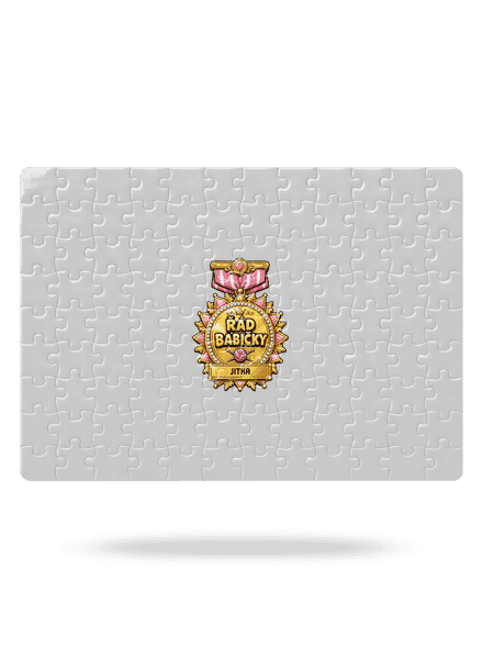 Řád babičky puzzle White