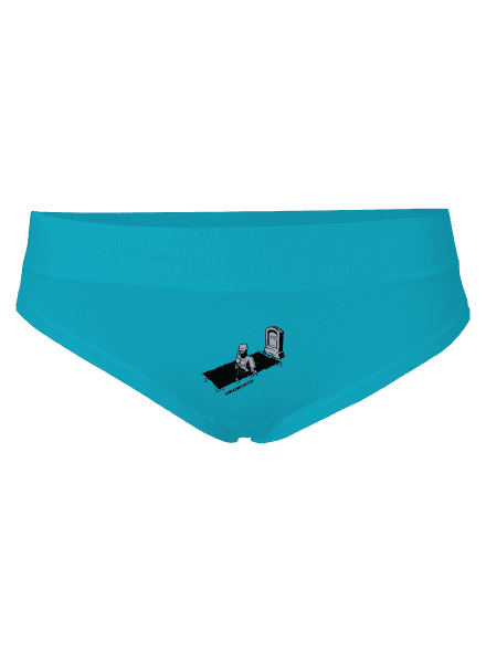 Hrobocop dámské kalhotky Turquoise