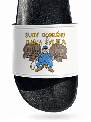 Sudy dobrého pijáka Švejka pantofle White