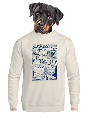 unisex mikina bez kapuce