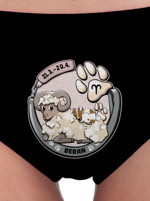 Psí horoskop: Beran dámské kalhotky Black