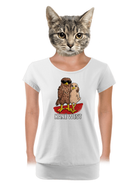 dámské tričko s lemem