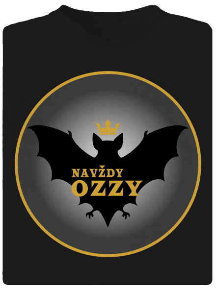 Navždy Ozzy pánské sportovní tričko Black