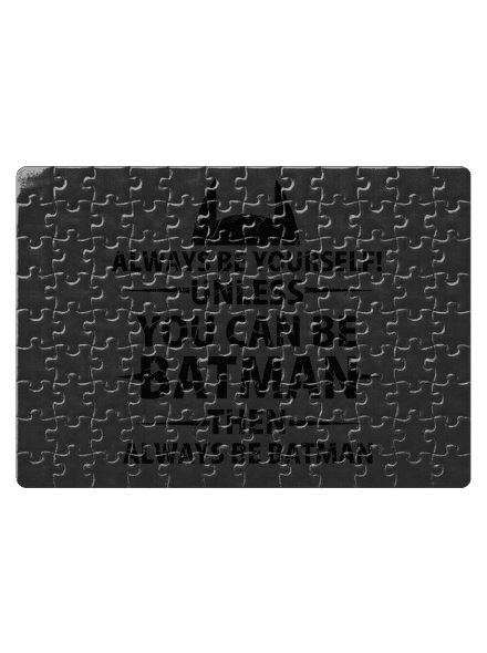 Batman puzzle White
