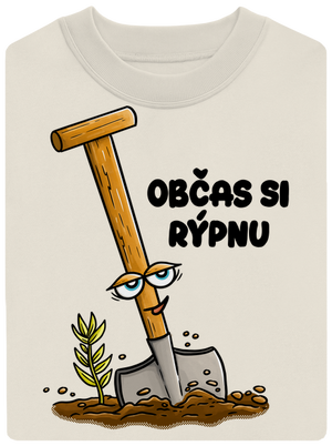 Občas si rýpnu unisex mikina bez kapuce Off White