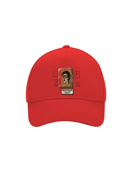 Učitelka obecná kšiltovka baseballka Classic Red