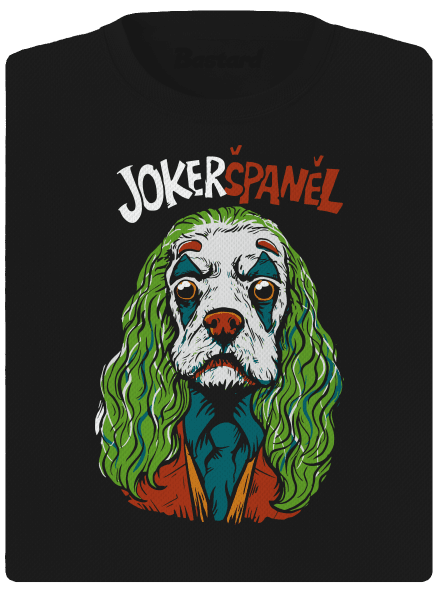 JokerŠpaněl dámské sportovní tričko Black