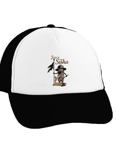 Jan Šiška kšiltovka truckerka Black cap