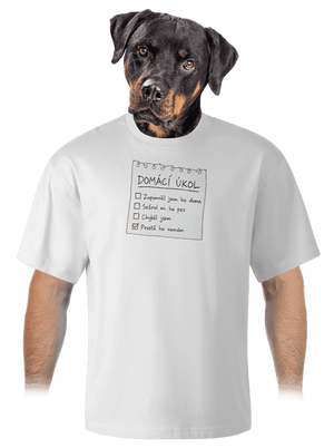 unisex tričko oversized