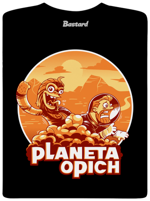 Planeta opich pánské tričko Black