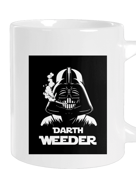 Darth Weeder velký hrnek White