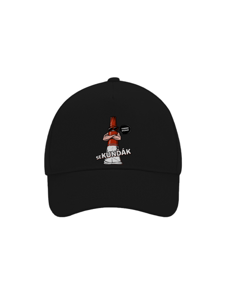 Sekunďák kšiltovka baseballka Black