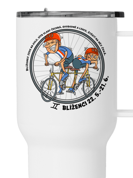 Cyklistický horoskop: Blíženci termohrnek White