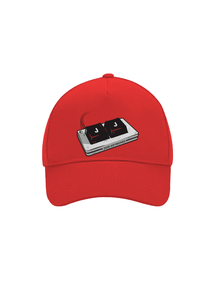 Klávesnice 2020 kšiltovka baseballka Classic Red