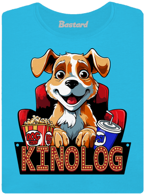 Kinolog dámské tričko s lemem Blue Atol