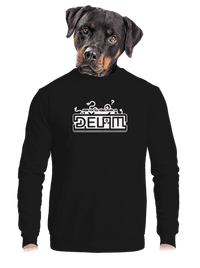 unisex mikina bez kapuce