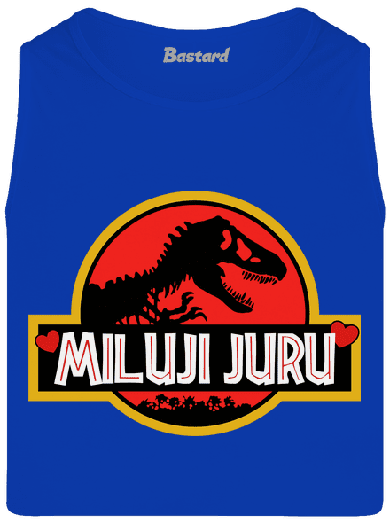 Miluji Juru pánské tílko Royal Blue