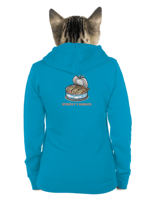 dámská mikina na zip