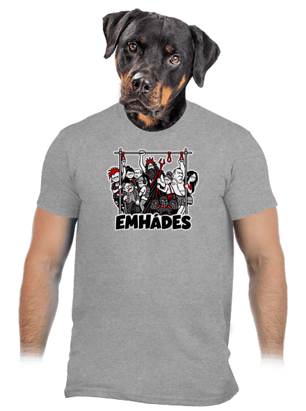 Emhádes pánské tričko Sport Grey