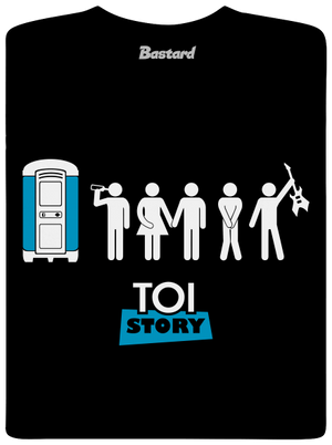 Toi Story pánské tričko Black