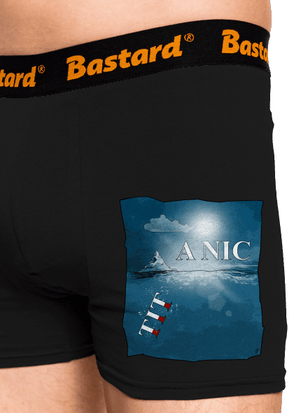 Tit a nic boxerky Black