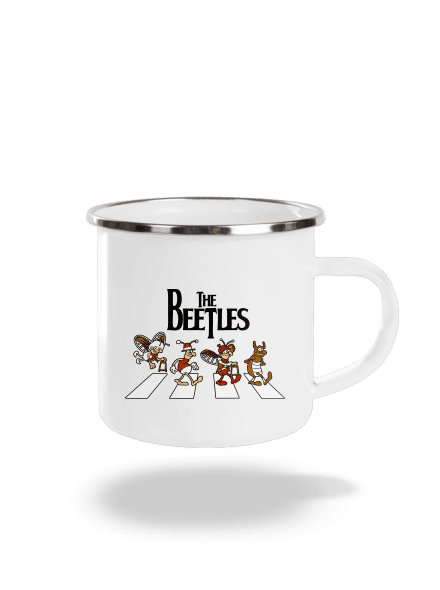 Beatles plecháček White