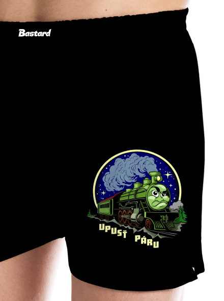 Upusť páru pánské trenky Black
