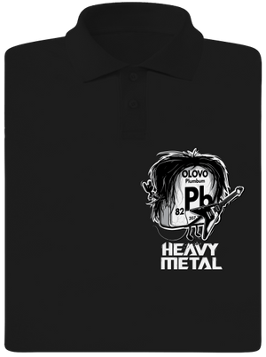 Heavy Metal pánská polokošile Black