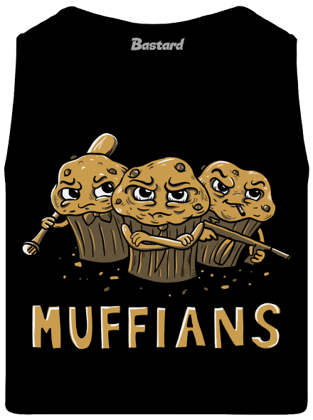 Muffians pánské tílko Black