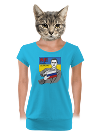 dámské tričko s lemem