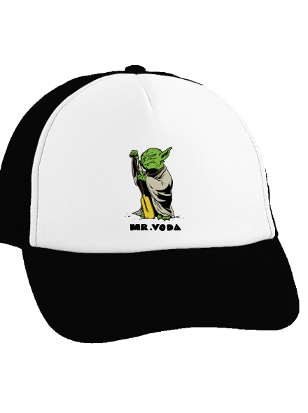 Mr. Voda kšiltovka truckerka Black cap