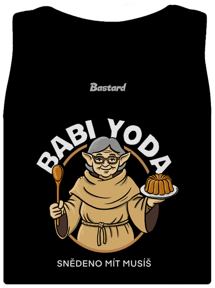 Babi Yoda dámské tílko klasické Black