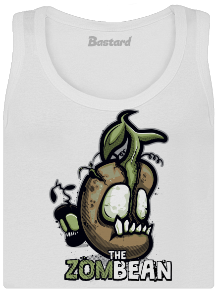Zombean dámské tílko klasické White
