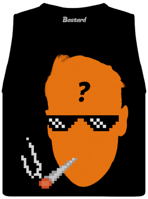 Thug life dámské tílko volné Black