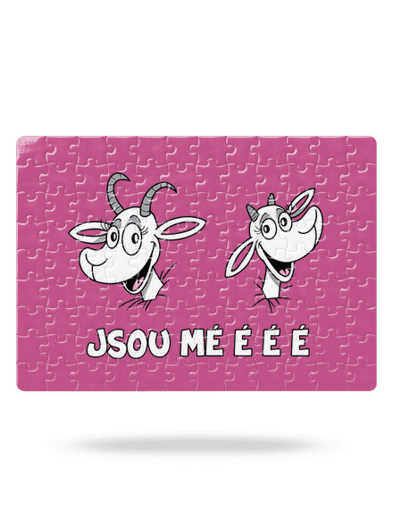 Kozy Jsou méééé puzzle White