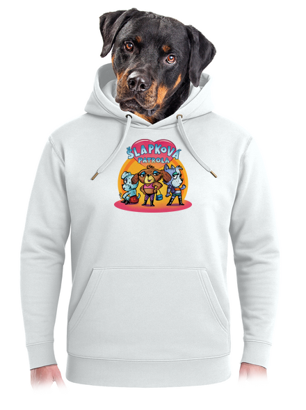 Šlapková patrola unisex mikina premium Snowwhite