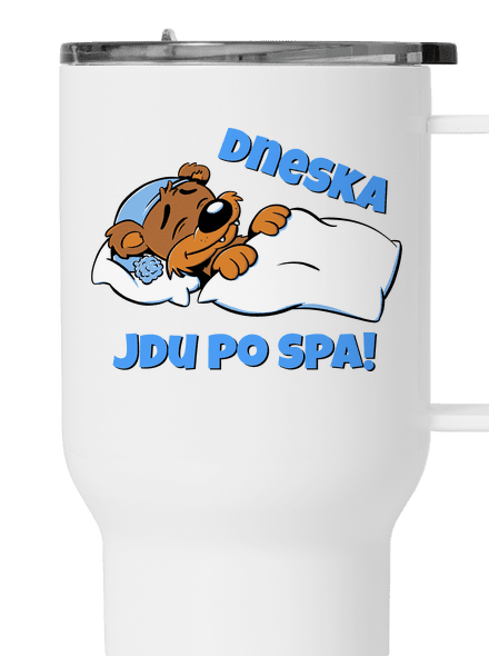 Dneska jdu po spa termohrnek White