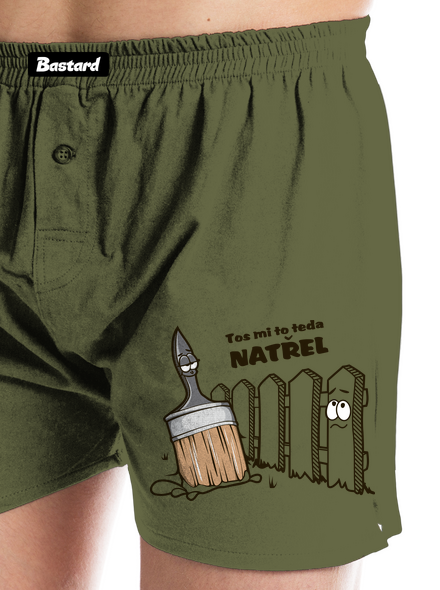 Tos mi to natřel pánské trenky Khaki