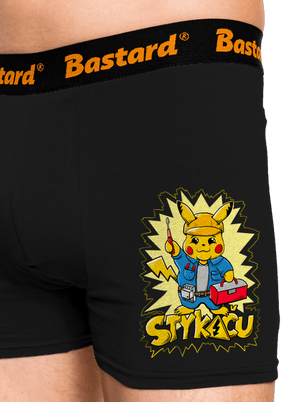 Stykaču boxerky Black