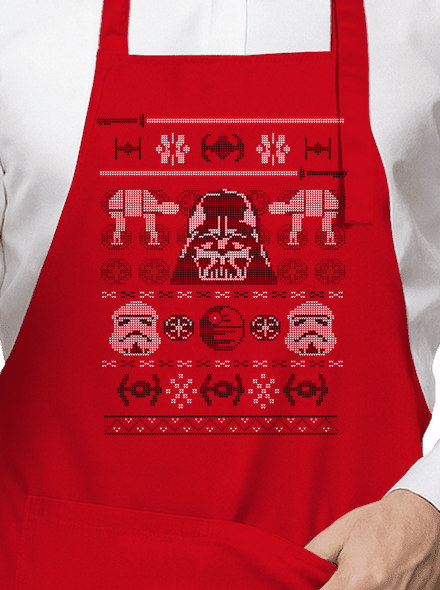 Vader na svetru zástěra Red