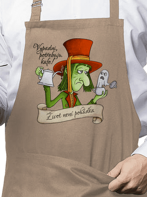 Potřebuju kafe! – Život není pohádka zástěra Rope