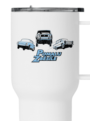 Pomalu ale zběsile termohrnek White