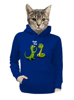 High Five dámská mikina klokanka Royal Blue Mal